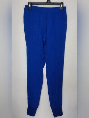 Vince Jogger Silk Pants Royal Blue Size XS $295